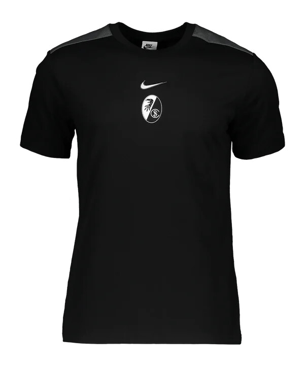 nike sc freiburg nsw t-shirt schwarz f010
