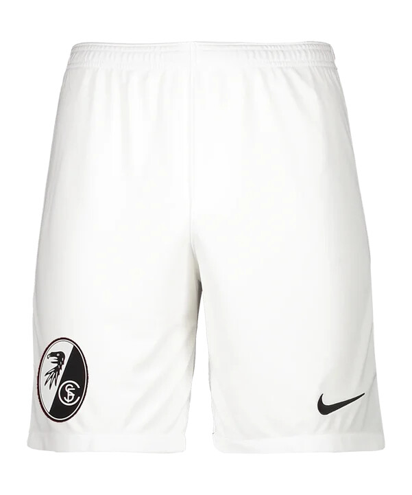 nike sc freiburg short away 20242025 kids weissf100
