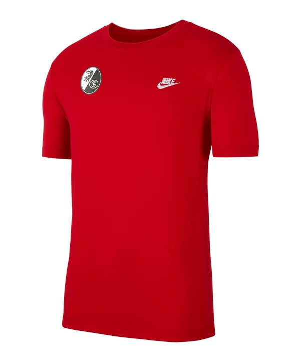 nike sc freiburg nsw club t-shirt rot f657