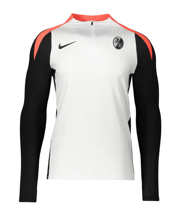 nike sc freiburg drill top sweatshirt weiß f100