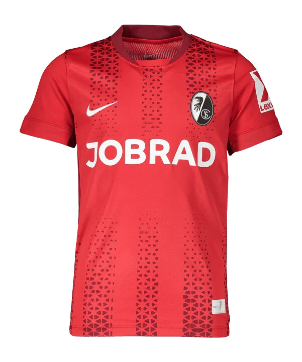 nike sc freiburg trikot europapokal 20252026 kids rot f657