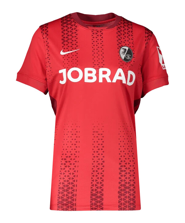 nike sc freiburg trikot europapokal 20252026 damen rot f657t