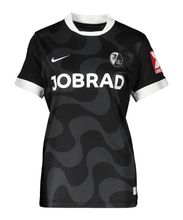 nike sc freiburg trikot auswärts 20252026 damen schwarz f013a