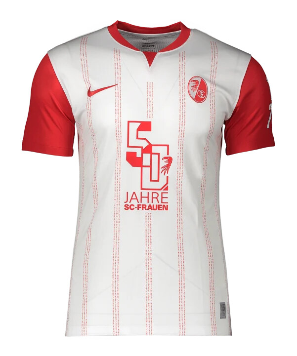nike sc freiburg sondertrikot 50 jahre sc-frauen trikot herren weiß f100