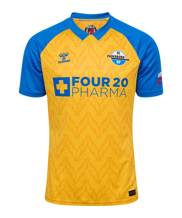 hummel sc paderborn trikot 3rd 20252026 gelb f5001
