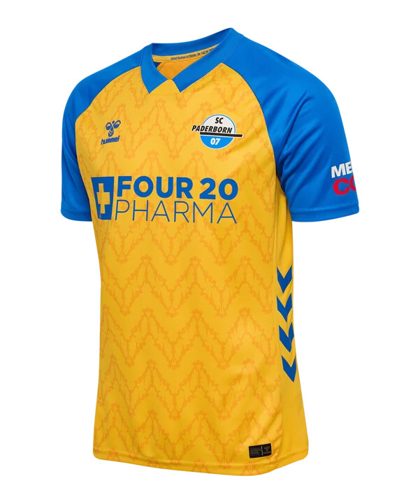 hummel sc paderborn trikot 3rd 20252026 gelb f5001