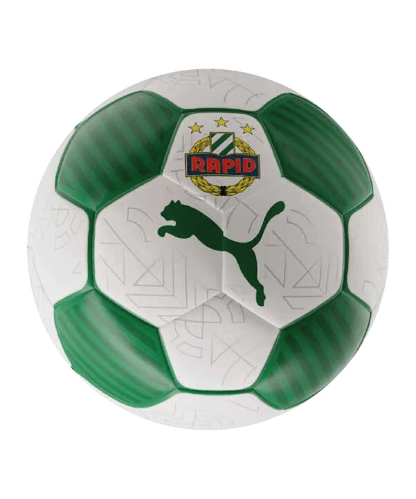 puma sk rapid wien fan-ball weiß f01