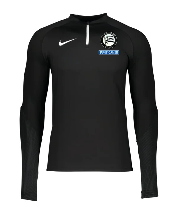nike sturm graz halfzip sweatshirt schwarz f010