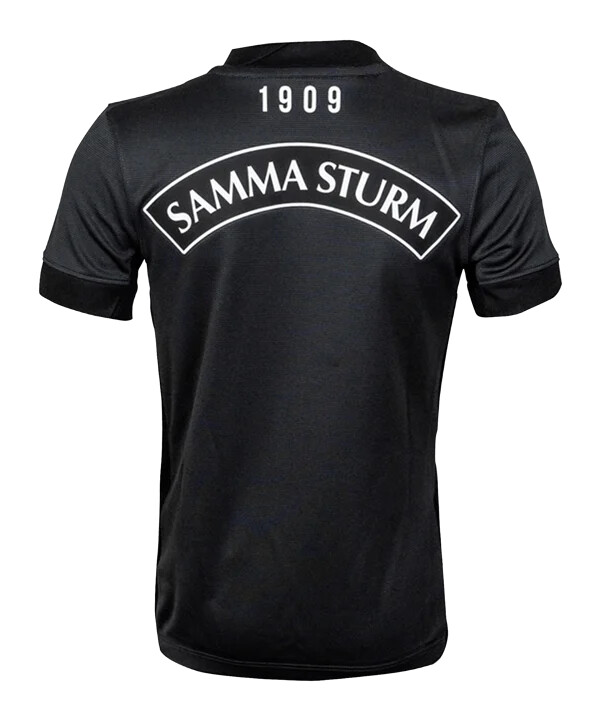 nike sk sturm graz trikot heim 20252026 kids schwarz f010
