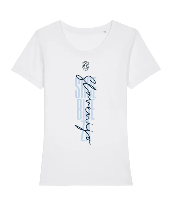nike nzsx11ts slowenien srce bije t-shirt em 2024 damen weiss f100