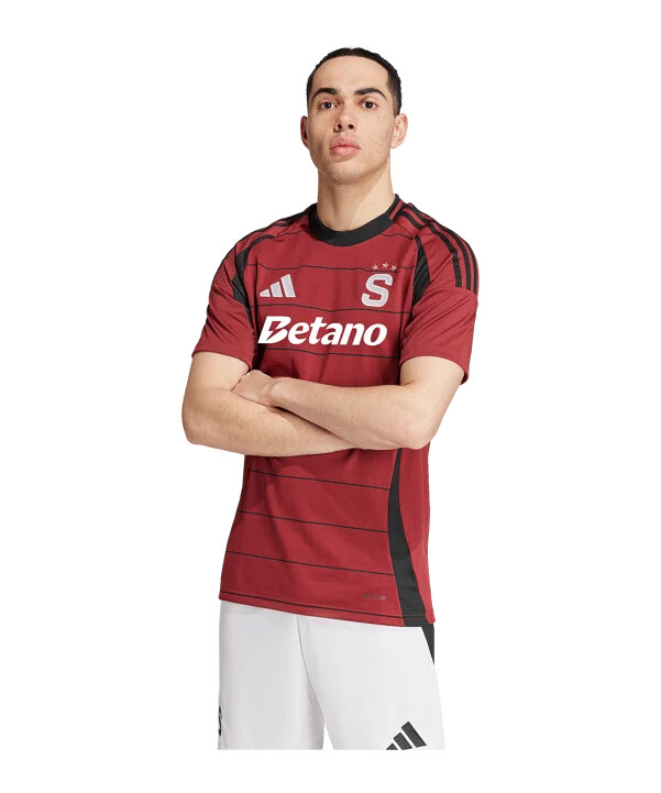 adidas sparta prag trikot home 20242025 rot