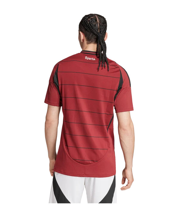 adidas sparta prag trikot home 20242025 rot