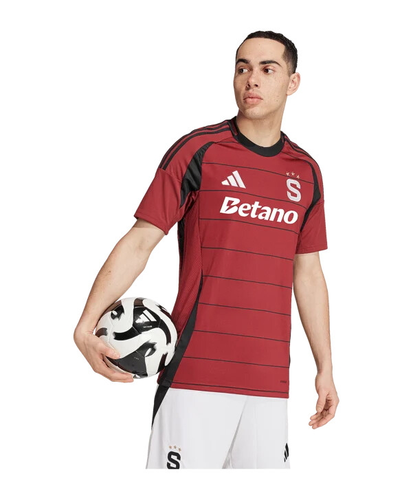 adidas sparta prag trikot home 20242025 rot