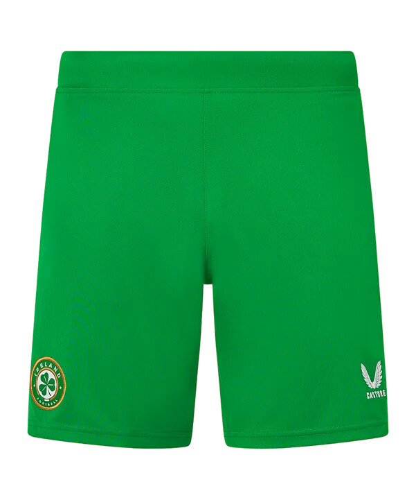 castore irland short away 2024 grün f100