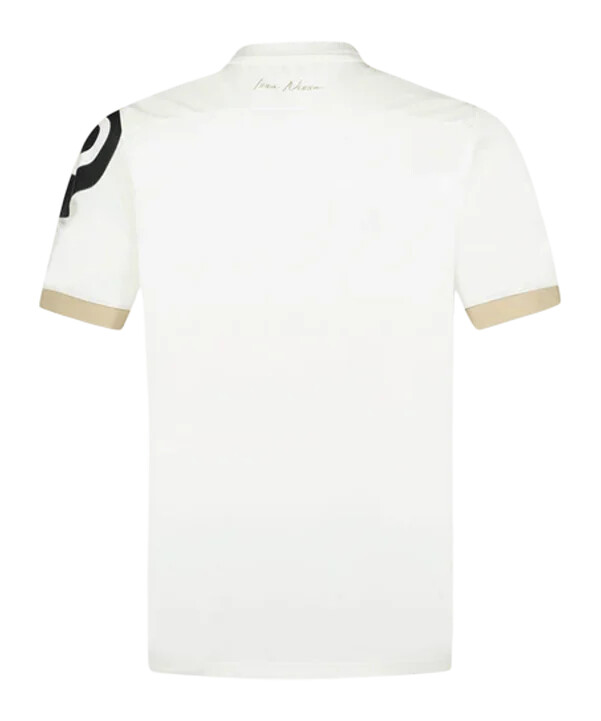 le coq sportif ogc nizza trikot away 20242025 kids weiss