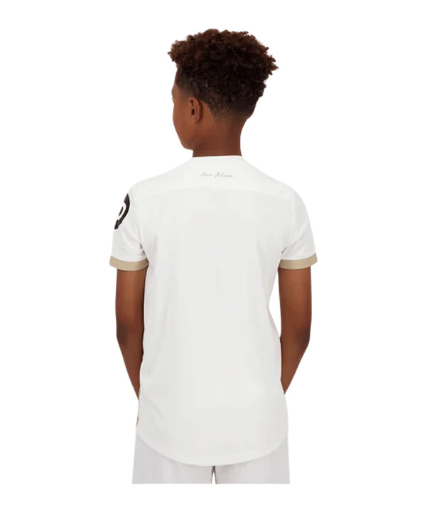 le coq sportif ogc nizza trikot away 20242025 kids weiss