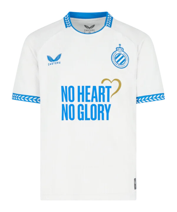 castore fc brügge trikot auswärts 20252026 weiß f123