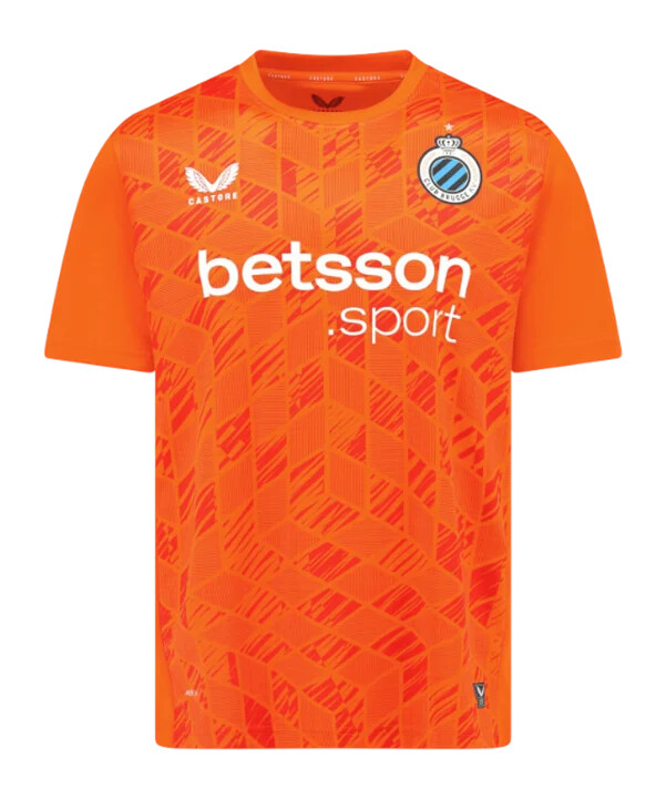 castore fc brügge torwarttrikot auswärts 20252026 rot f080