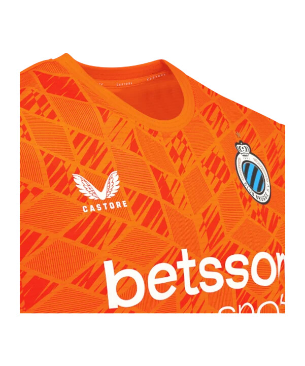 castore fc brügge torwarttrikot auswärts 20252026 rot f080