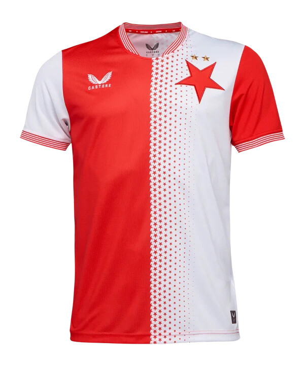 castore sk slavia prag trikot home 20252026 weiß