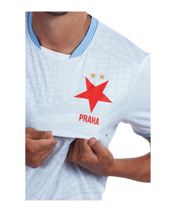 castore sk slavia prag trikot 3rd 20252026 weiß