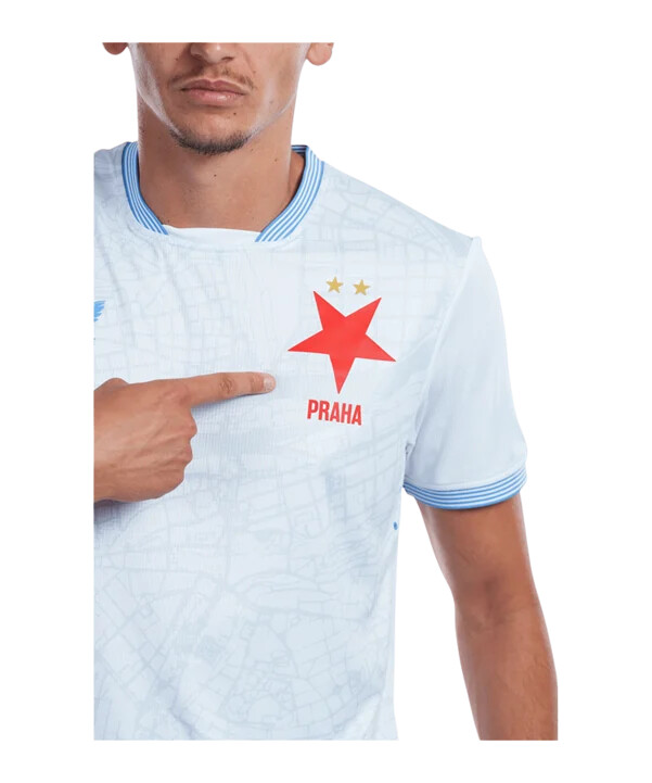 castore sk slavia prag trikot 3rd 20252026 weiß