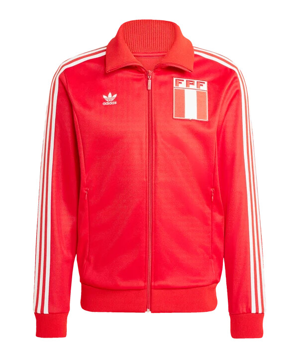 adidas peru präsentationsjacke rot