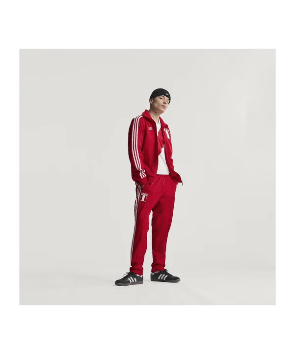 adidas peru präsentationsjacke rot