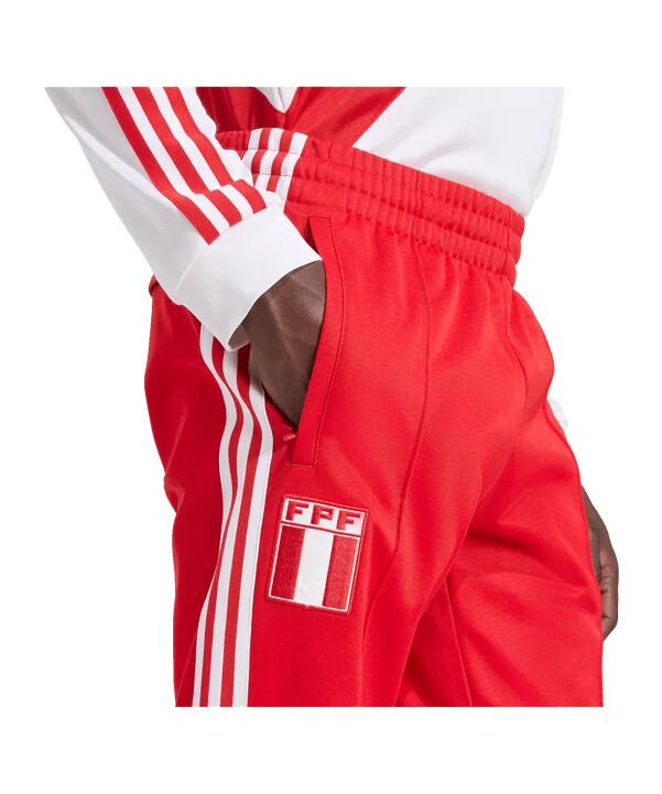 adidas peru trainingshose rot
