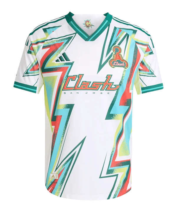 adidas san jose earthquakes authentic trikot 3rd 20252026 weiß