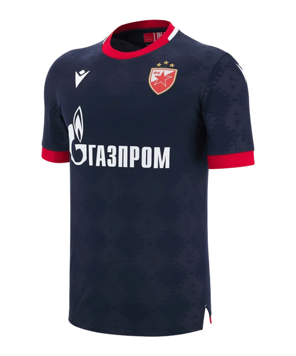 macron roter stern belgrad trikot away 20252026 blau