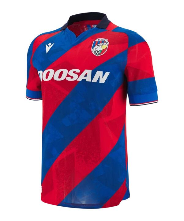 macron viktoria pilsen trikot home 20252026 blau
