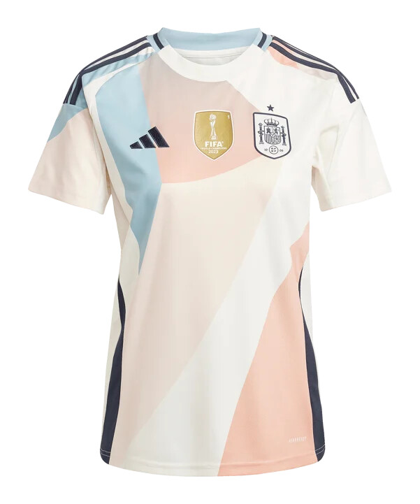 adidas spain trikot auswärts em 2025 damen weiß