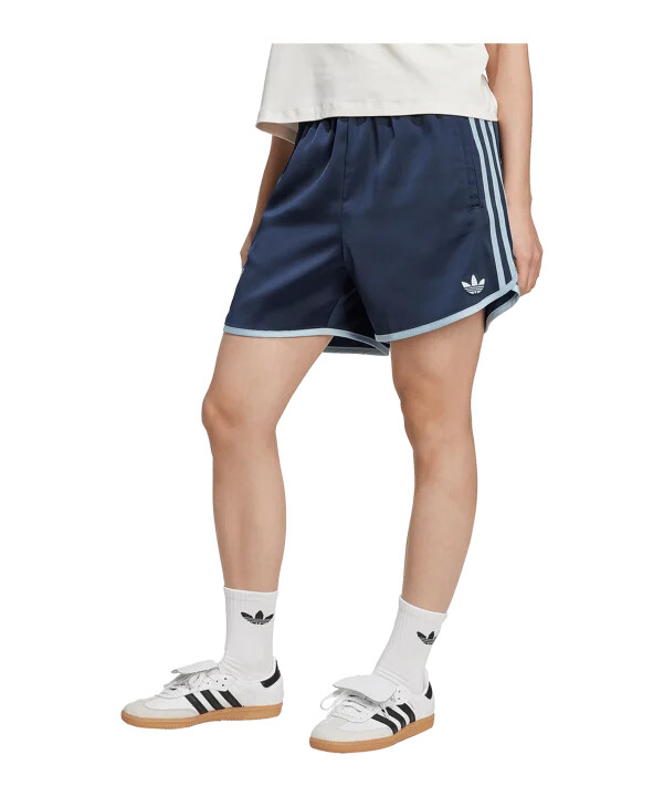 adidas spanien short damen blau