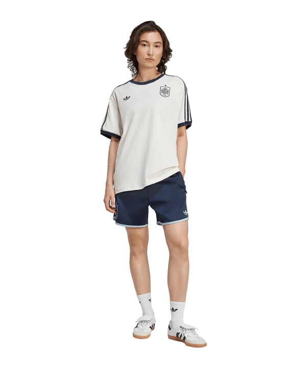 adidas spanien short damen blau