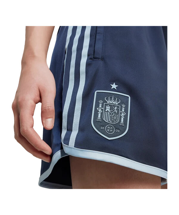 adidas spanien short damen blau