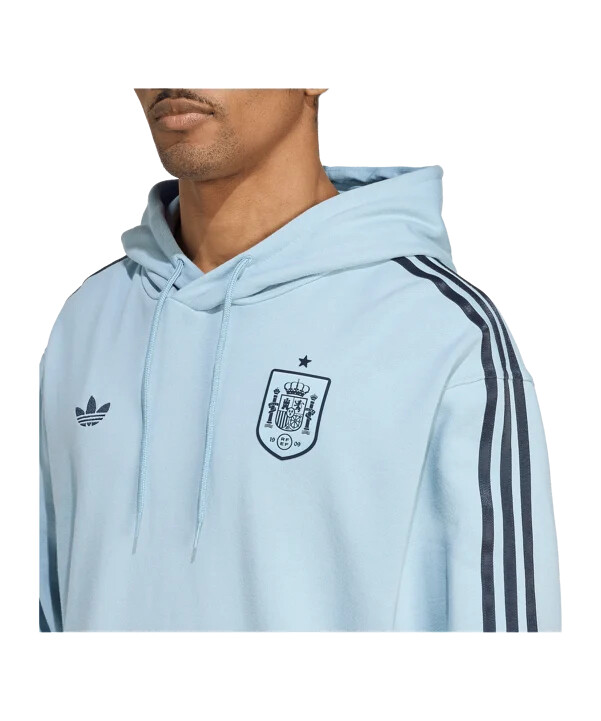 adidas spanien hoody blau