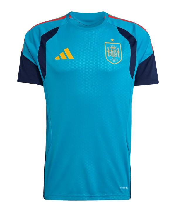 adidas spanien tiro trainingsshirt blau