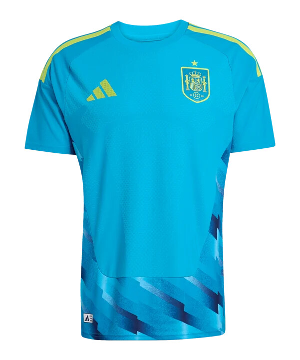 adidas spanien authentic torwarttrikot home wm 2026 blau