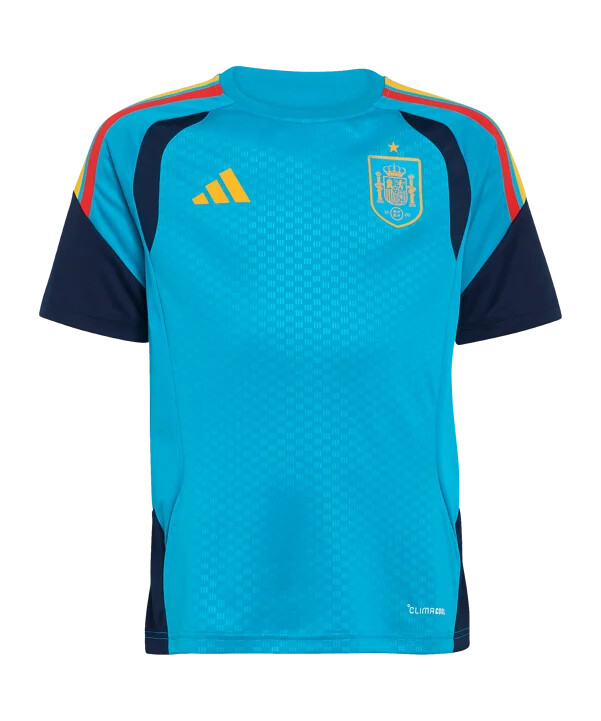 adidas spanien tiro trainingsshirt kids blau