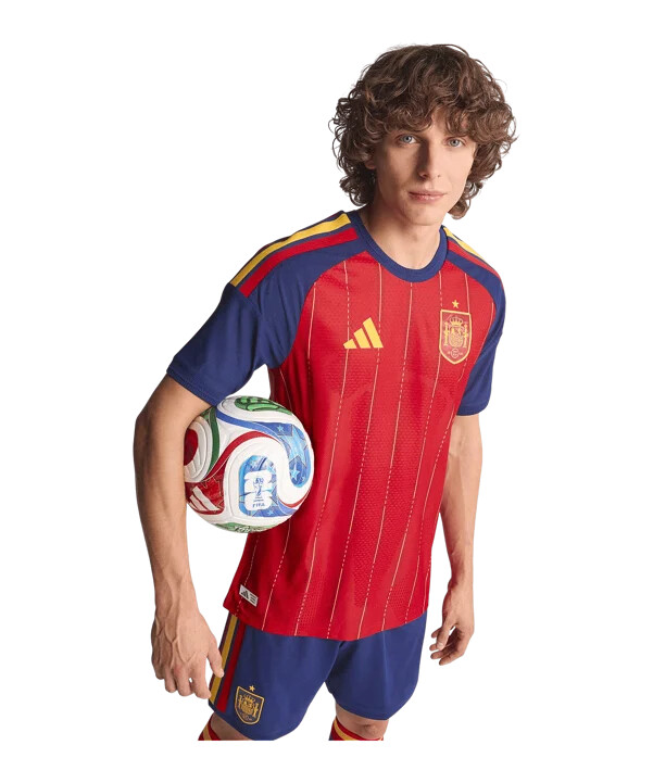 adidas spanien authentic trikot home wm 2026 rot