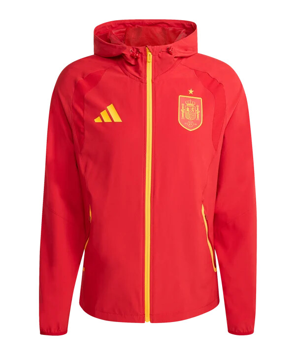 adidas spanien tiro travel windjacke rot