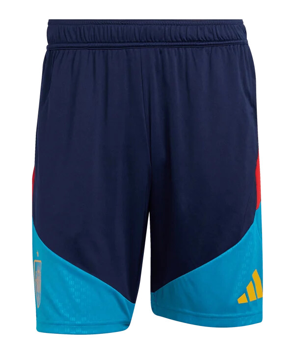 adidas spanien tiro training short blau