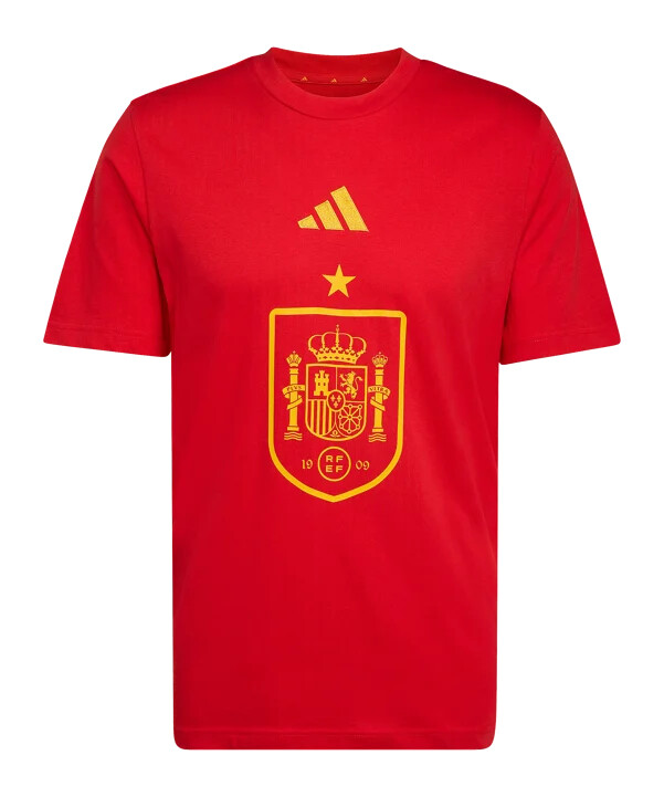 adidas spanien dna graphic t-shirt rot