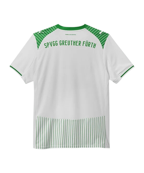puma spvgg greuther fürth trikot home 20252026 kids weiß f01