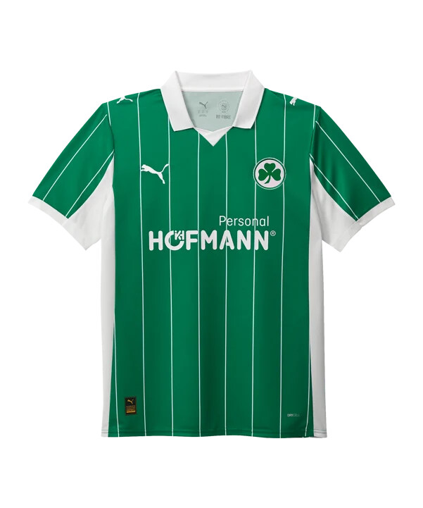 puma spvgg greuther fürth trikot away 20252026 kids grün f02