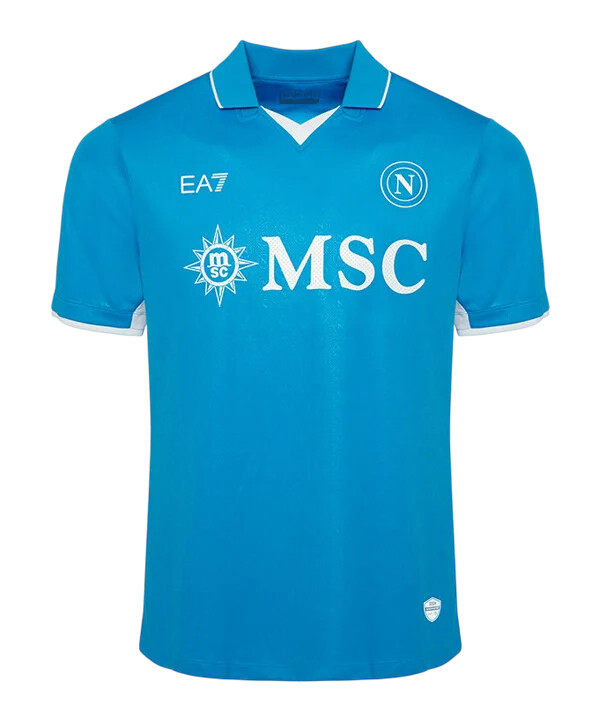 ea7 ssc neapel trikot home 20242025 kids blau