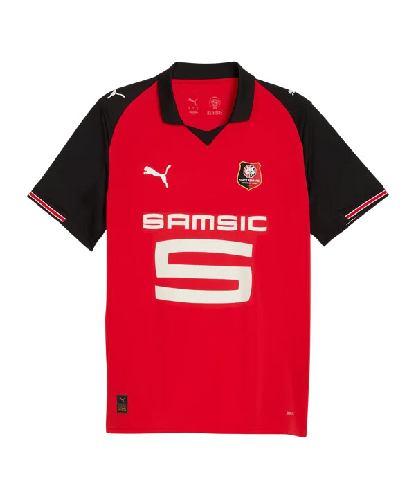 puma stade rennais f.c. replica trikot home rot f01