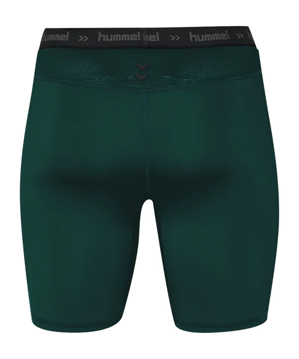hummel smu print baselayer short grün f5069