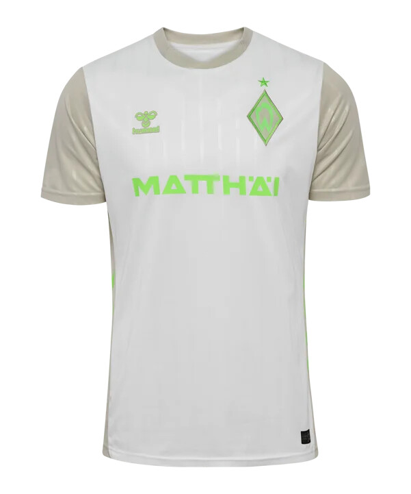 hummel sv werder bremen trikot away 20252026 weiß f9540